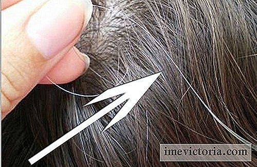 Voorkomen van het voortijdig voorkomen van wit haar