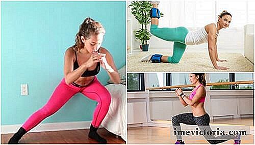 5 Exerciții simple pentru tonul fundul acasă