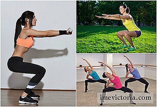 6 Typer av squats för att arbeta dina ben hemma