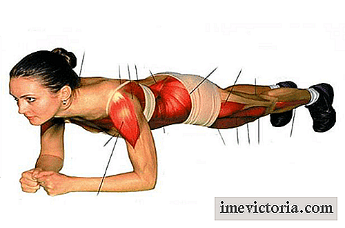 Exercitarea „Plank“ mușchi abdominali și tot corpul