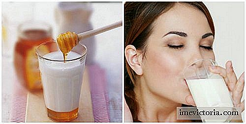 7 Redenen waarom u een glas melk met honing moet drinken voordat u naar bed gaat