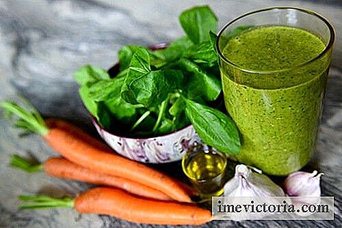 Grønn juice til å senke blodtrykket og rense nyrene