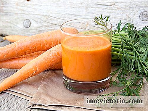 Hvordan forberede gulrot juice mot forkjølelse, hoste og influensa?