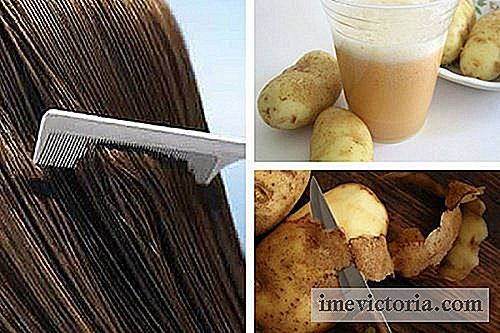 Hvordan bruke potet juice for å gjøre håret vokse?