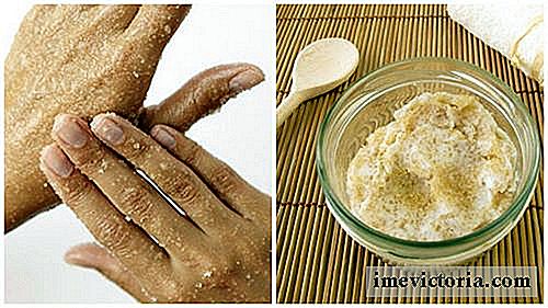 Slik forbereder du en naturlig sukkerskrubbe for å myke hender.