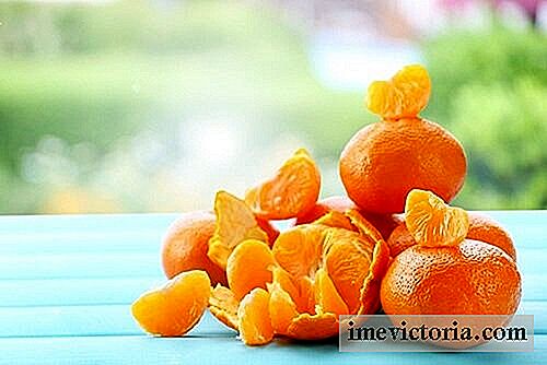Mandarinka bázi masky k omlazení pokožky