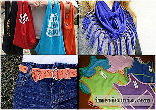 9 Formas de reciclar sus viejas camisas de algodón
