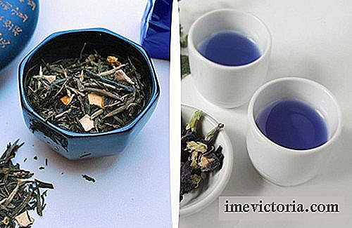 Modrý čaj, který přirozeně ztrácí váhu