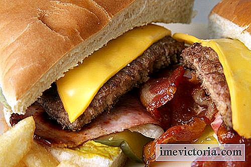 ¿Sabes qué hamburguesas están hechas de comida rápida?
