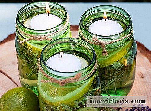 Jak si vyrobit dvě hezké aromatické svíčky, které udržují hmyz pryč
