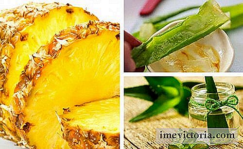 Oplev hvordan man kan tabe med aloe vera og ananas