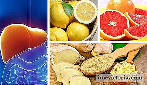 Lever og nyre Purge citron, grapefrugt og ingefær