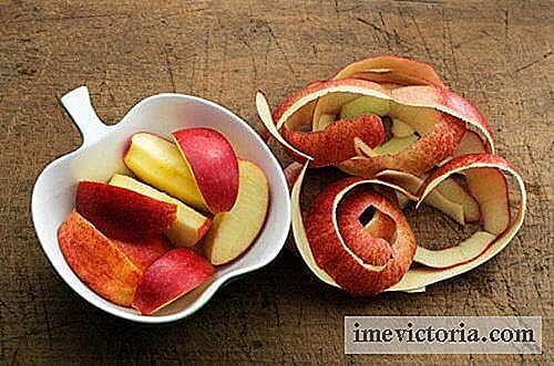 Kůže jablka ke zlepšení trávení, désenflammer a chránit