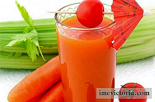 Selleri juice, gulerødder og hørfrø for at styrke tyktarmen