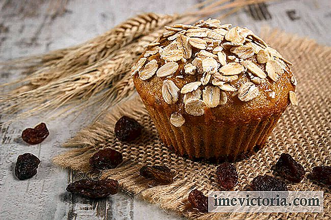 Muffins de avena: nutritivos, sin gluten y sin lactosa